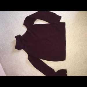 sweater with cold shoulder